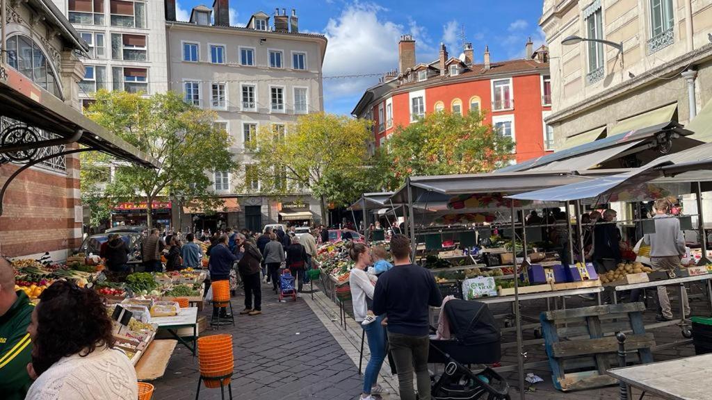 Cosy And Calm In Grenoble City Heart With Free And Large Parking Q-Park Chavant Kültér fotó